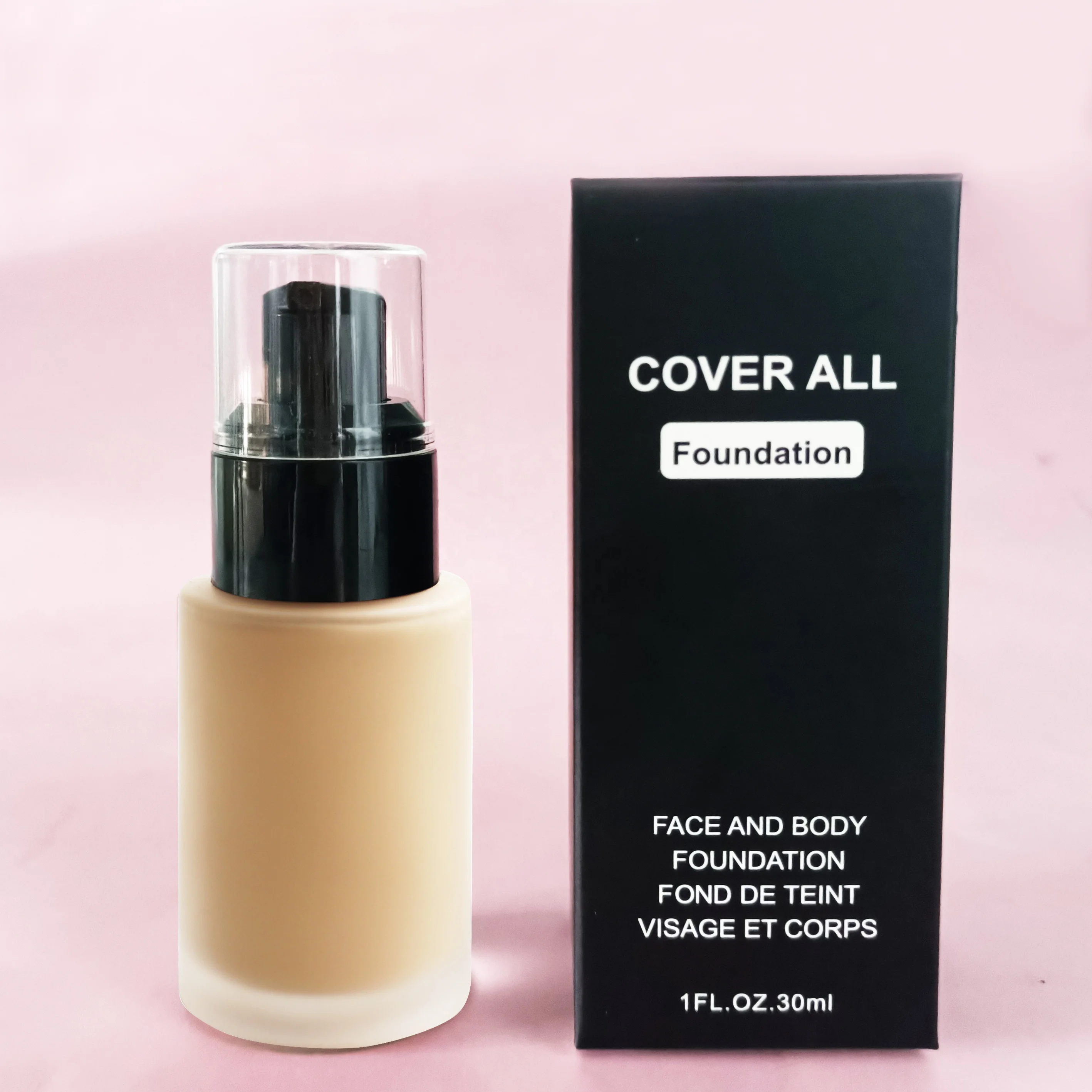 

High quality l.a girl makeup 12 colors liquid foundation private label