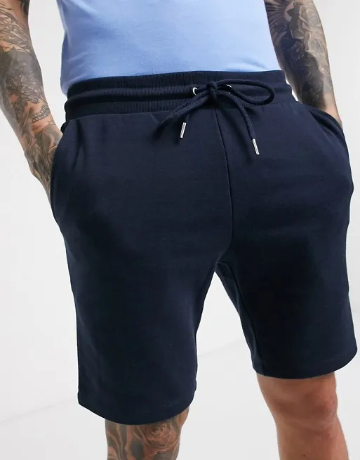 

High quality 2021 new Fashion Skinny Custom Shorts Soft Cotton Mens Gym Shorts