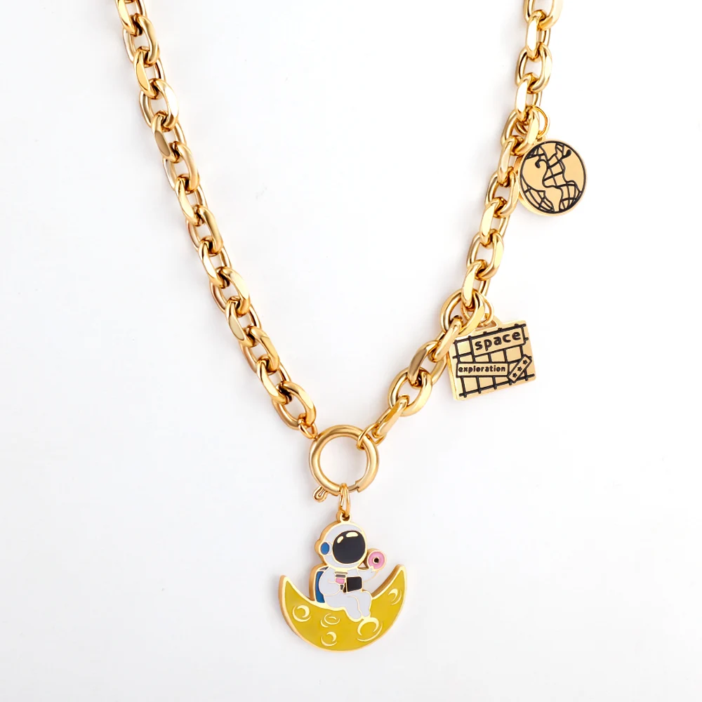 Fashion Link Chain Hip Hop Met