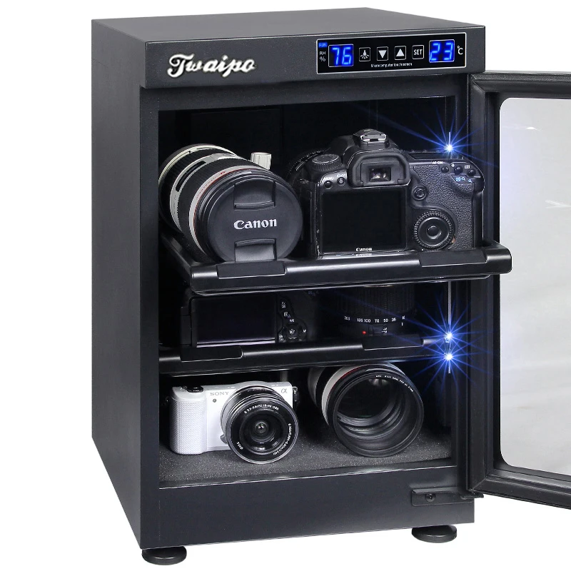 
40L electronic drying machine for dslr camera lens dry age cabinet 