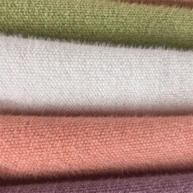 

Hot Selling 85%Polyester 15%Nylon Elegant Imitated Mink Chenille Turkish Knitted Fabric For Dress coat