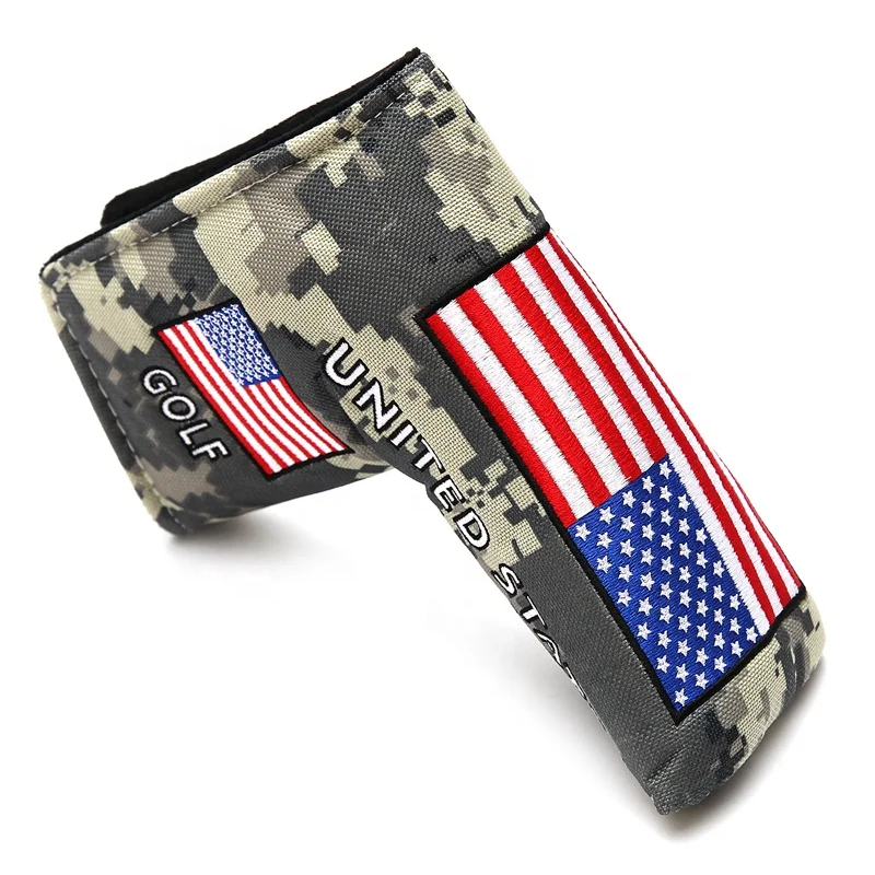 

Drop-shipping Embroidery Fabric Golf Blade Putter covers