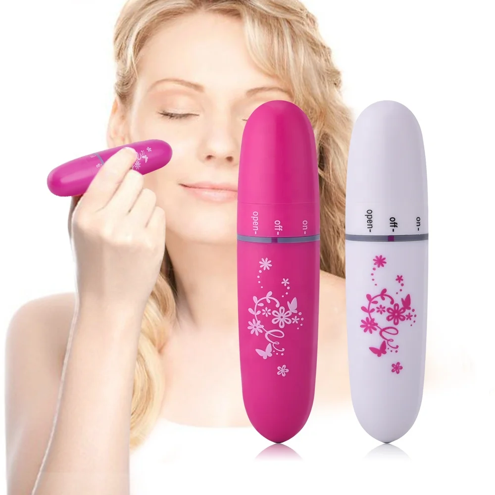 

Mini Electric Portable Eyes Vibration Massager Remove Wrinkle Dark Circles Puffiness Anti-aging Eye Care Beauty Instrument, White/pink(optional)