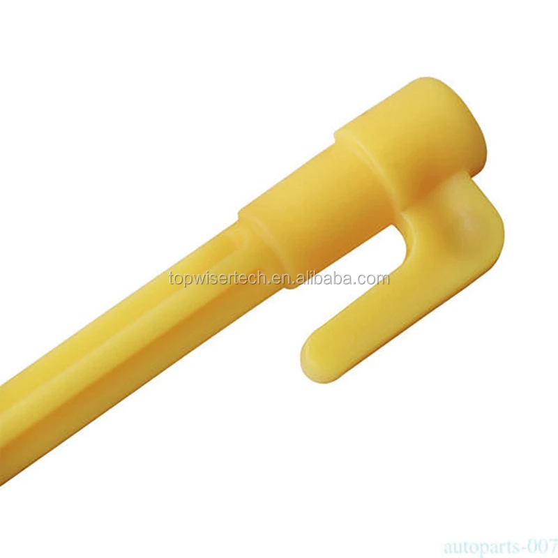 10Pcs Yellow Heavy Duty Plastic Camping & Awning Tent Sand Ground Pegs Stakes HK 