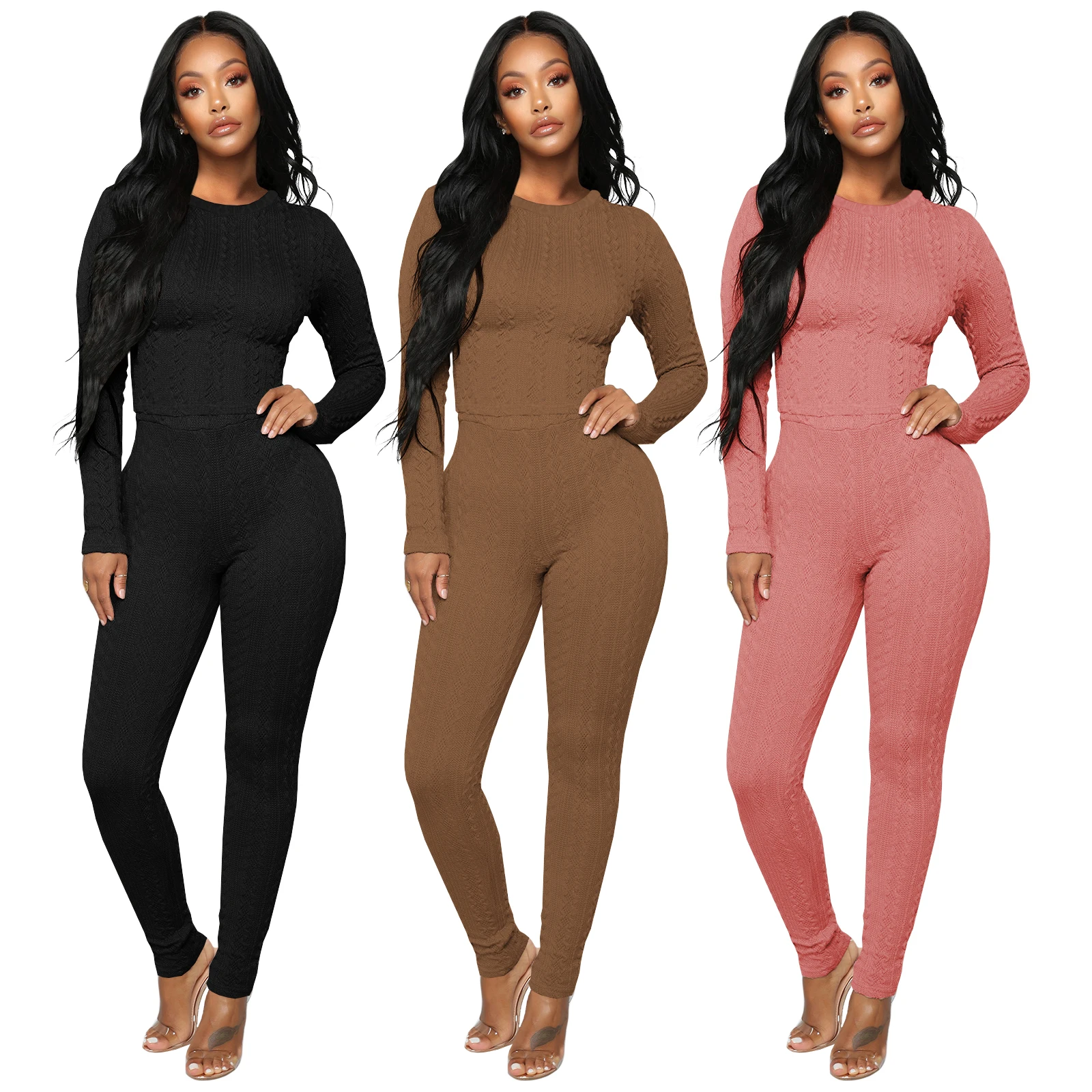 

BAZAI Hot Sell Two Piece Pants Set Women Clothing 2021 Yoga Sets For Women Soft Shell 2 Piece Outfits