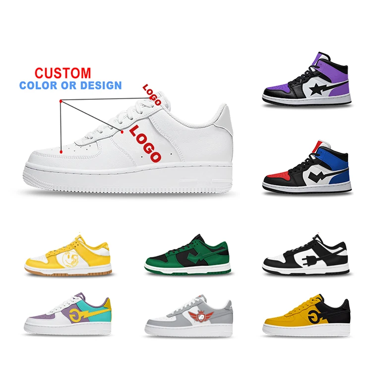 

Custom logo printed womens fashion flat walking formal high top unisex mesh insole men's casual shoes for men adult waterproof