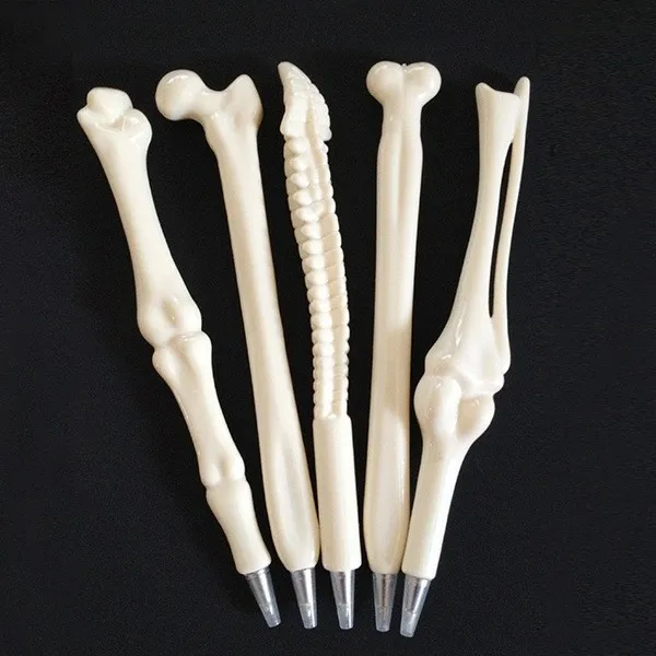 
Custom logo new style promotional plastic bone ballpoint Pen 