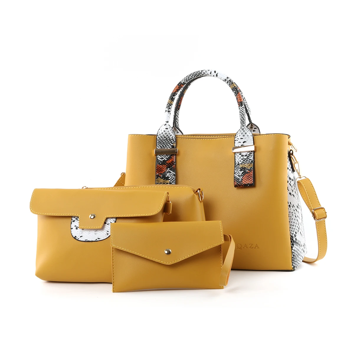 

LR83 Four piece purse china bag messenger bags colorful leather handbags for women, Red/white/yellow/black/light brown/pink/brown