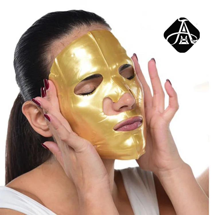 

AH Oem Manufacturer Gold Peel Off Mask Pore Cleansing Blackhead Remover 24k Gold Face Mask