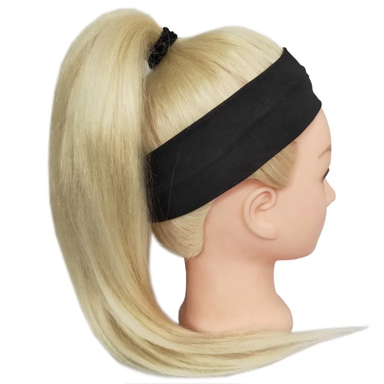 

customize size logo color adult sports gym exercise accessories hair bands set non slip headbands, Up to 24 colors available