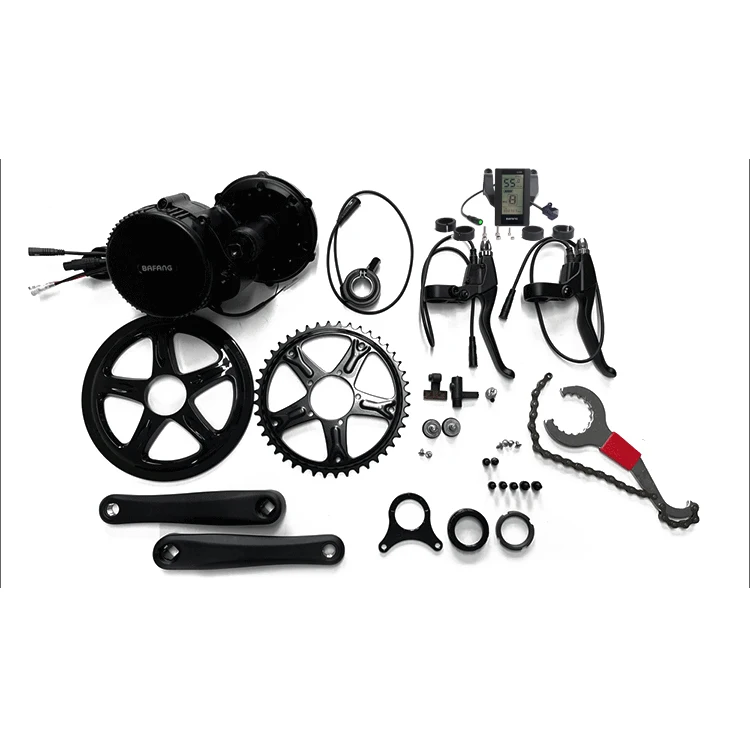 

bafang 500w motor kit e bike conversion kit with display dc motor bbs02b central motor kit
