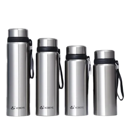 

Mikenda stainless steel vacuum thermos cup student water cup sports fashion flask with lanyard, Mix