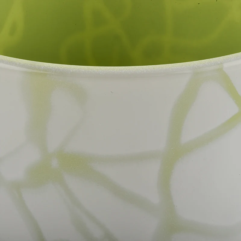 fashionable glass candle holder