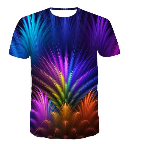 

3d Digital Printed Tshirt Wholesale Sublimation Custom T Shirt