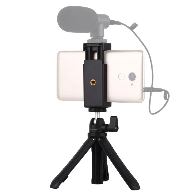 

Promotion PULUZ Flexible Selfie Sticks Tripod Mount Phone Clamp with Tripod Adapter