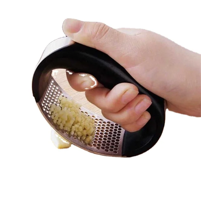 

Multi-function Manual Stainless Steel Garlic Presses Grinder Slicer Cutter MZL