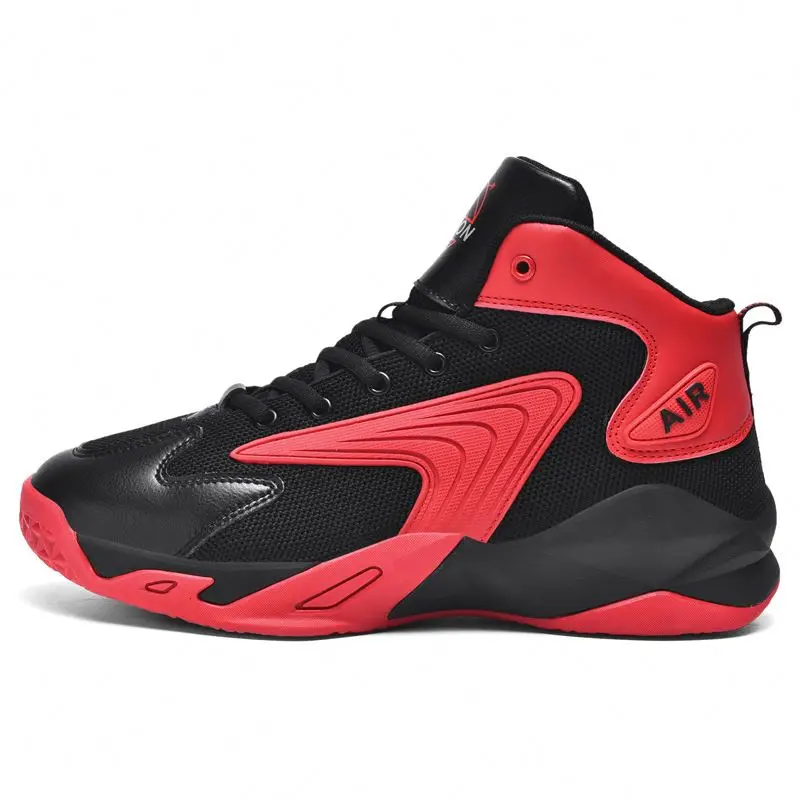 

Jordon Mens Retro Basketball Shoes Breathable Trend Aj Adi For Men All Black Leather zapatill air jord retr