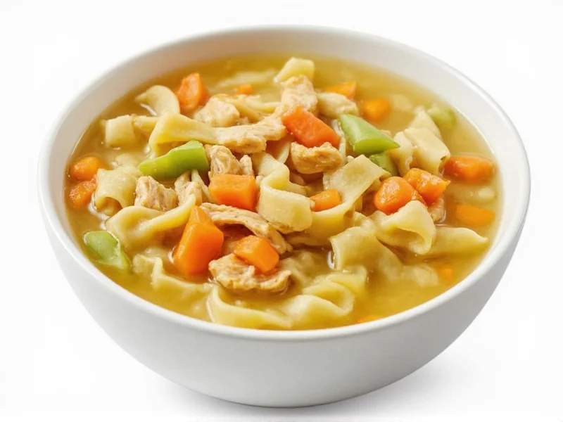Chicken Noodle Soup Calories: Exact Count Per Serving
