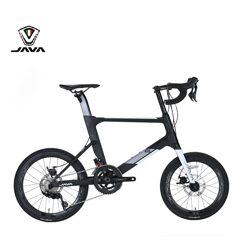 

JAVA BMX CL Factory Small Wheel Bicycle 22 Speed New Design Carbon Fiber Road Bike Carbon Frame City Cycle