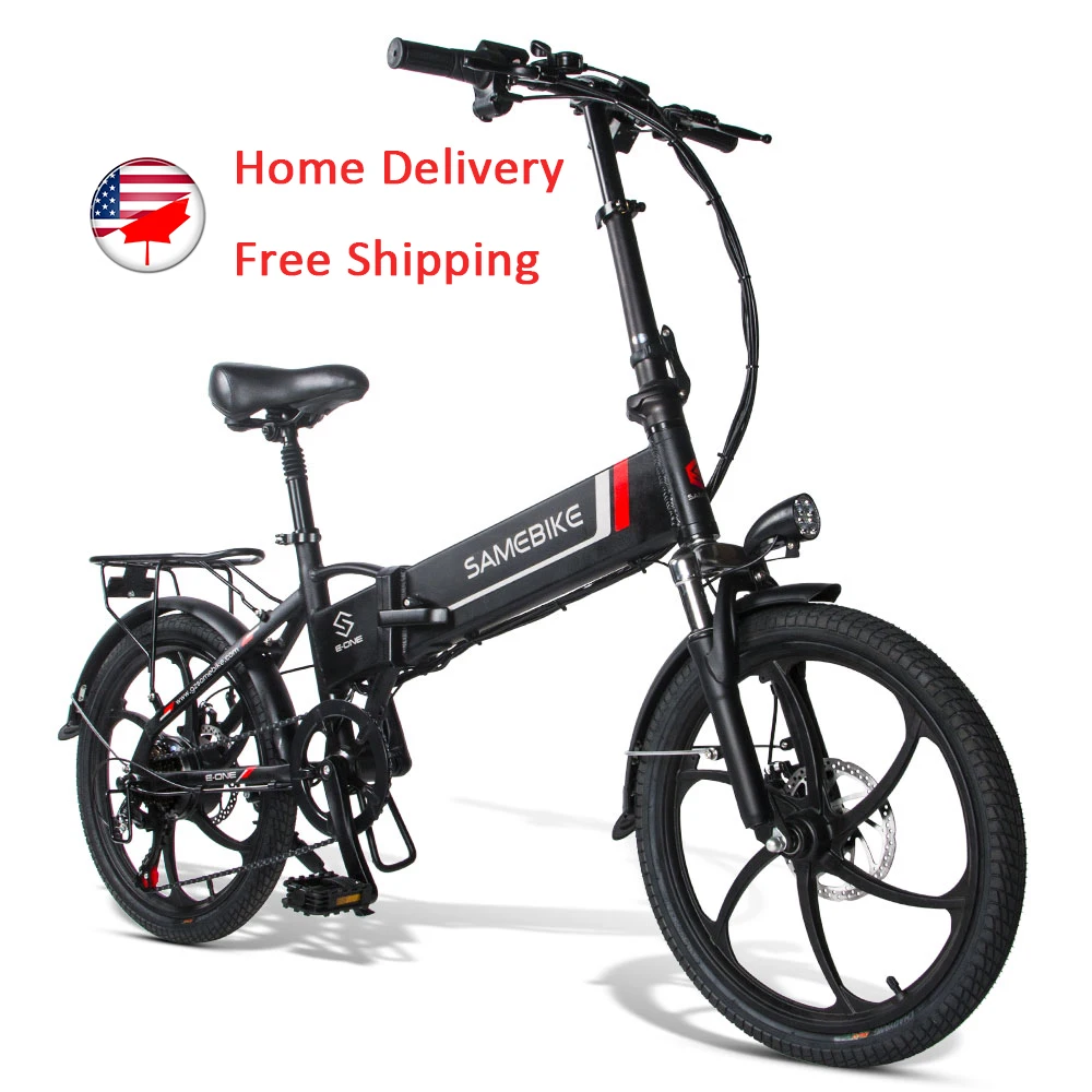 

EU US free shipping Samebike 20LVXD30 20 inch Folding E bike 48v electric bicycle