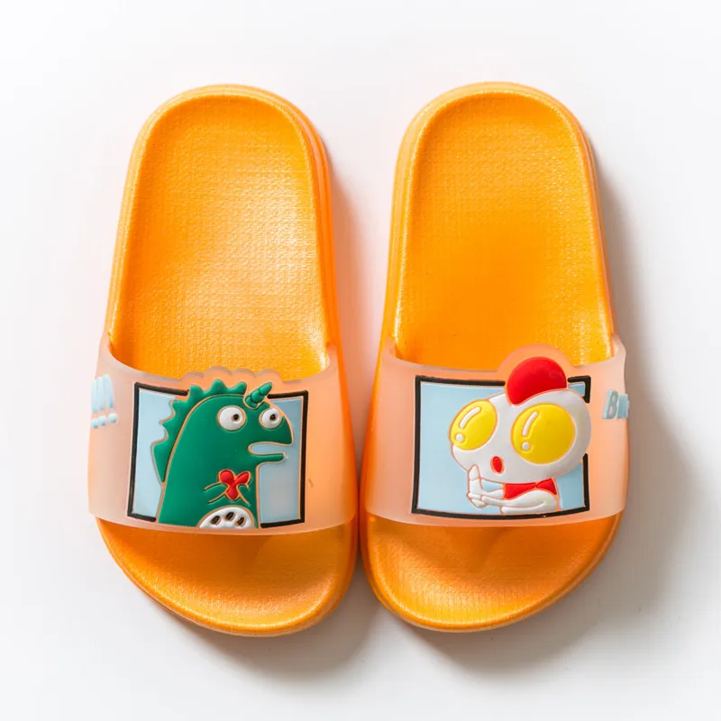 

2021 summer new cartoon children's cool slippers non-slip home indoor and outdoor beach slippers children's slippers