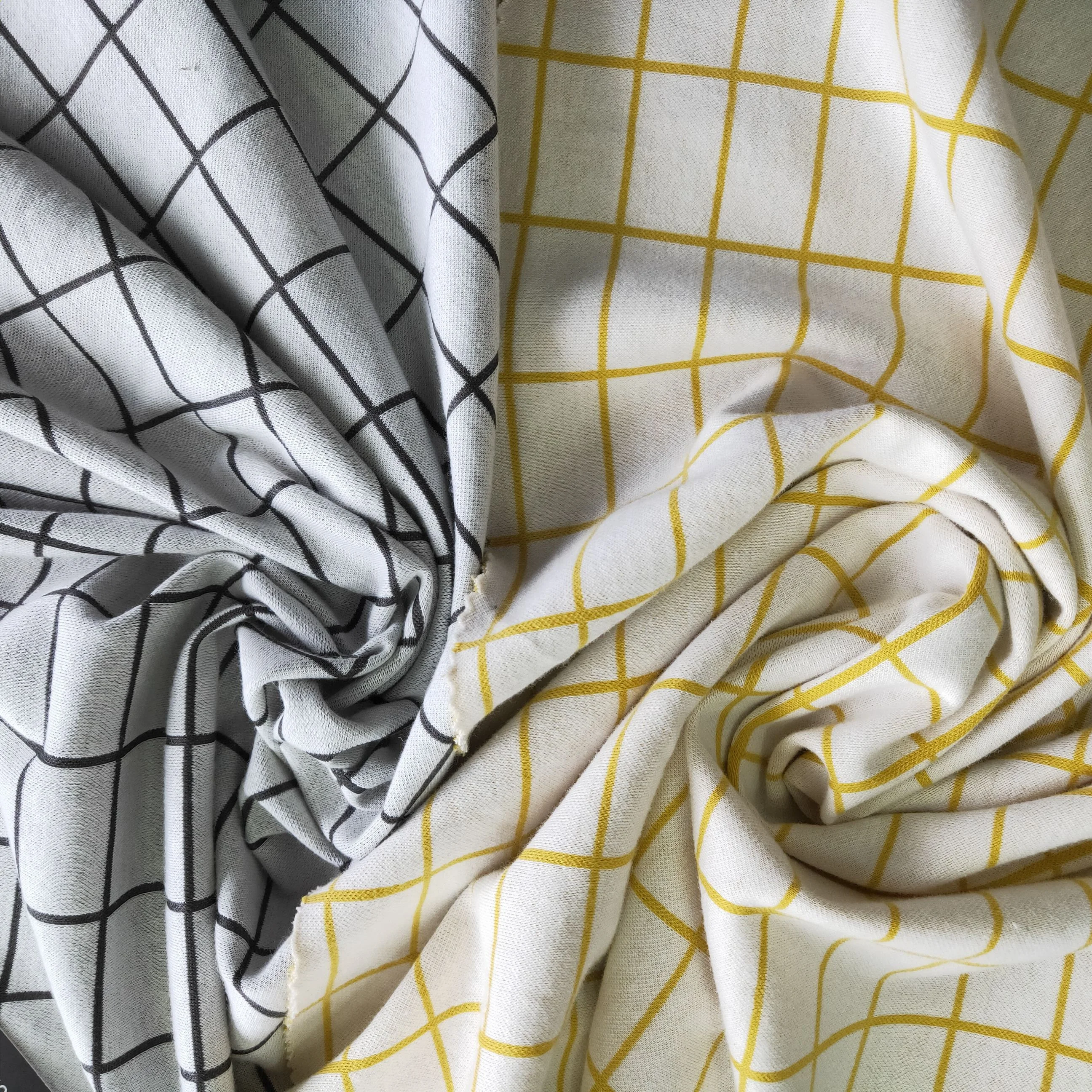 
2020 New Design knitted fabric interlock fabric 100% Recycled Cotton Fabric 