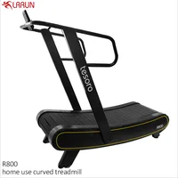 

a self-powered non-motorized gym manual commercial use magnetic body strong China home fitness woodway curved treadmill