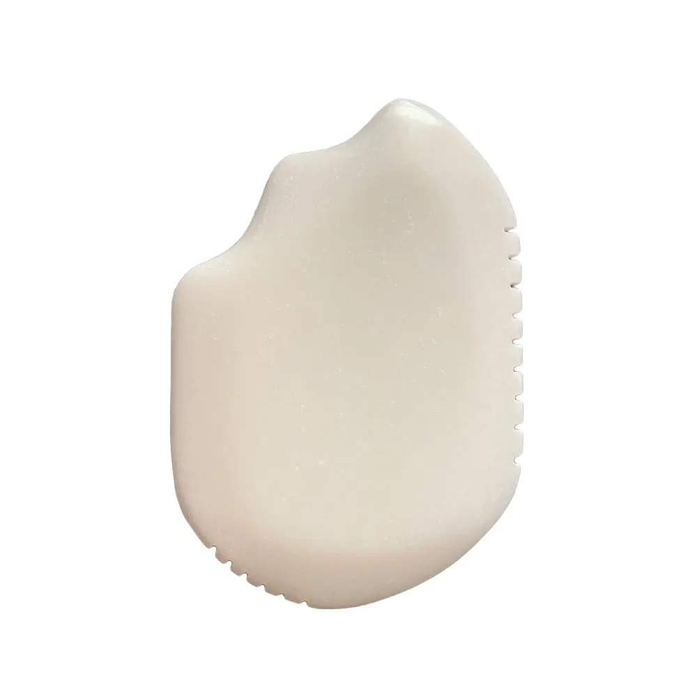 

Good Quality Jade White Stone Long Natural Labelling 2021 Gua Sha Masaj, Black