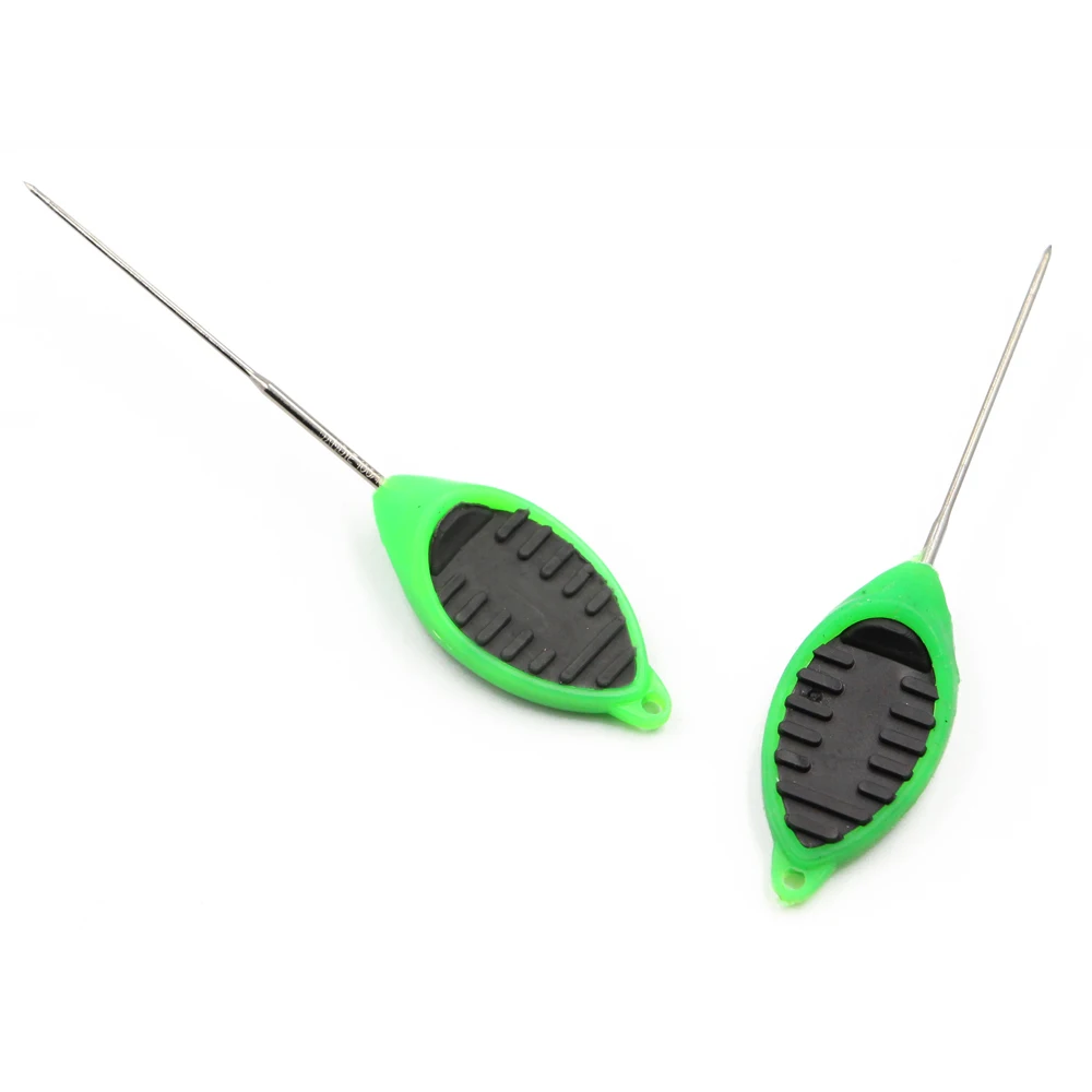 

High quality 9cm Metal Small and Exquisite Carp Bait Fishing Tackle Terminal Needles, Green