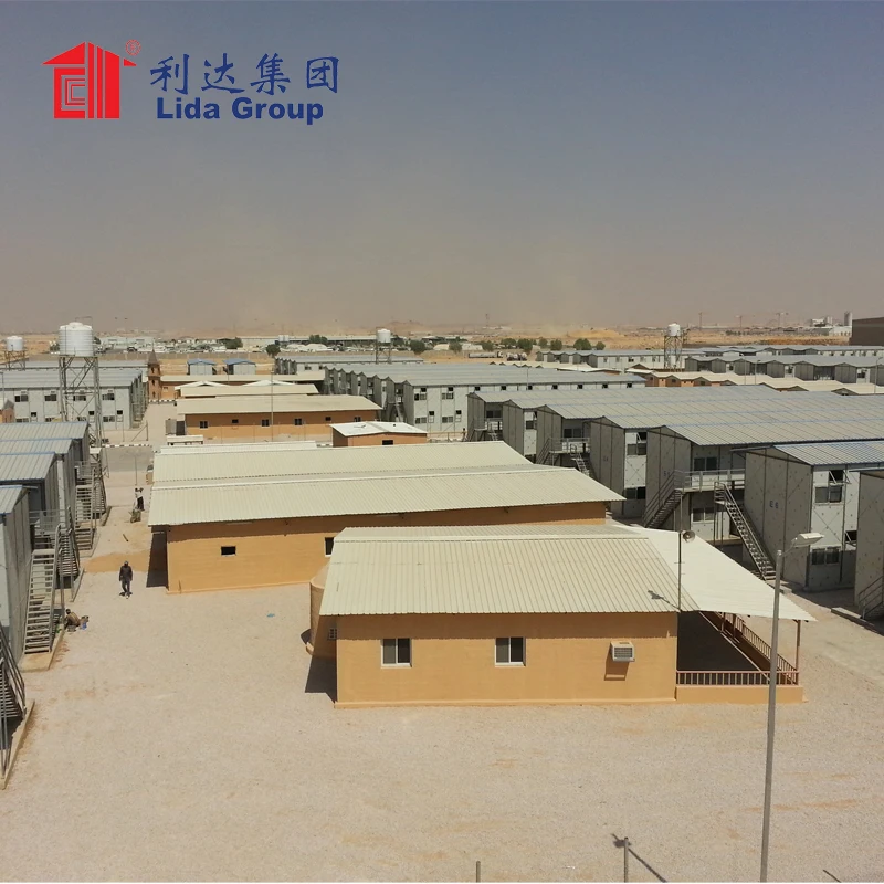 Lida Group prebuilt modular homes Supply used as labor camp house-23