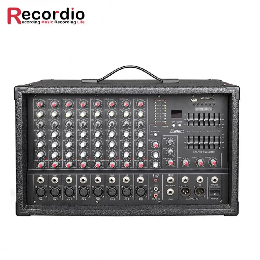 

GAX-EB8 Multifunctional Recordio Audio Mixer Console Made In China