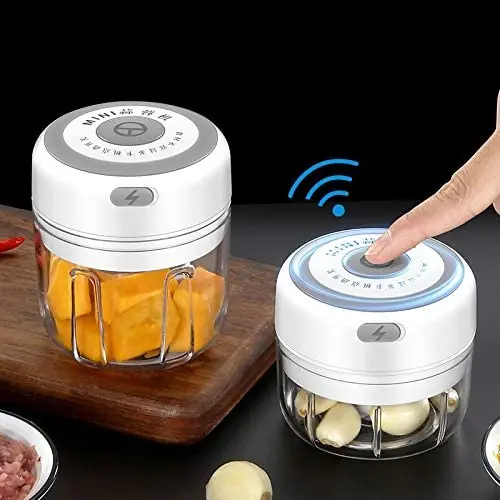 

Electric Garlic Masher Sturdy Meat Crusher and Mini Crusher Chopper with USB Charging For Crushed Garlic Ginger