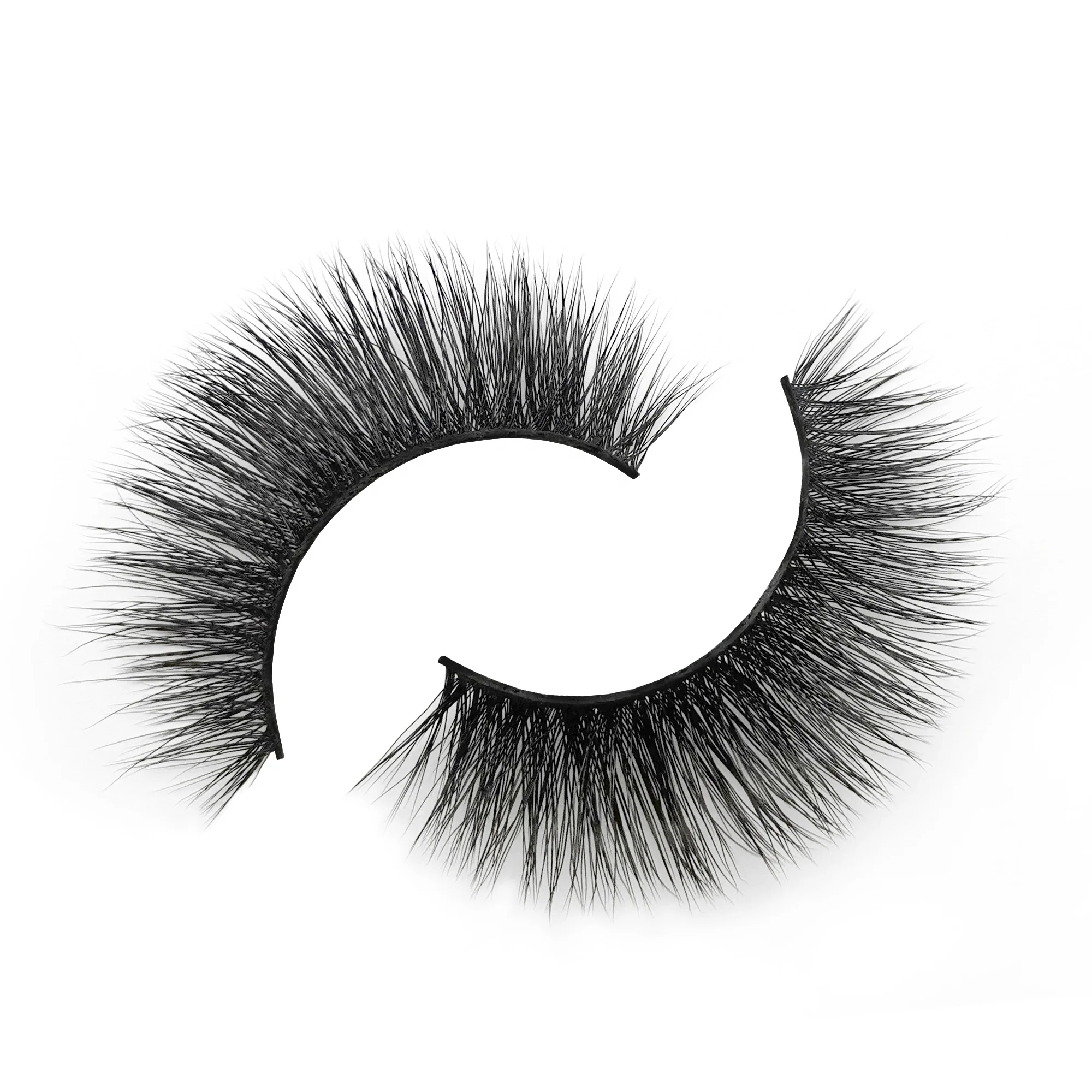 

wholesale private label high quality fluffy eyelash 3d faux mink lashes