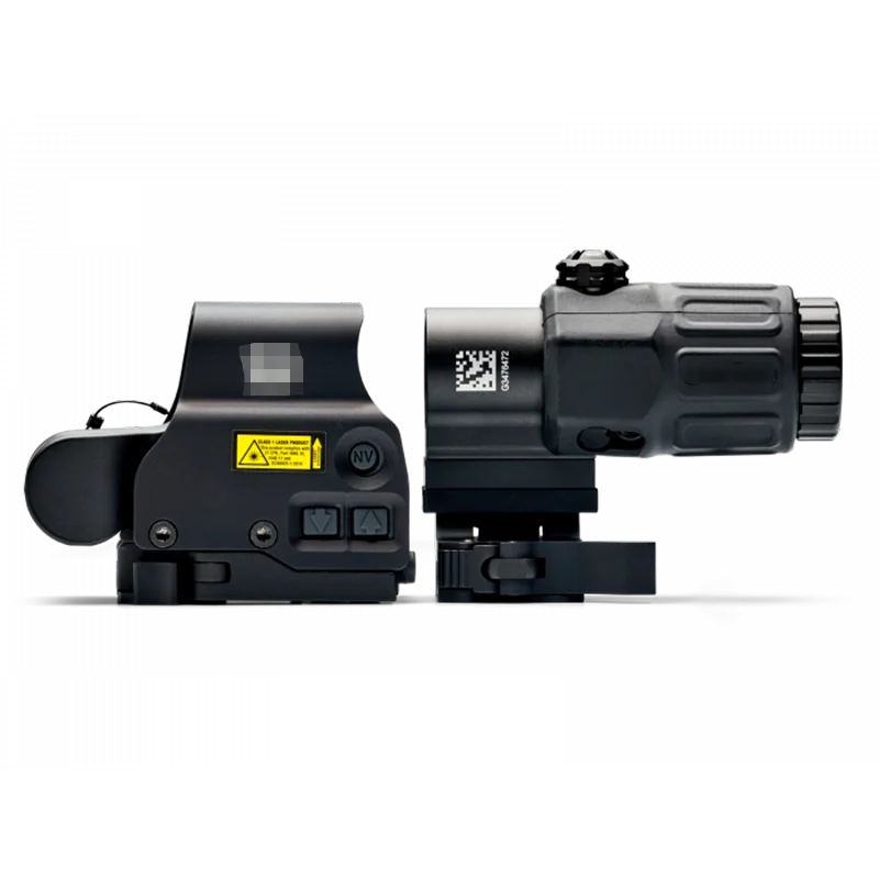 

Tactical 558 G33 Airsoft 3X Magnifier Scope with Switch to Side Quick Detachable QD Mount, Matte black