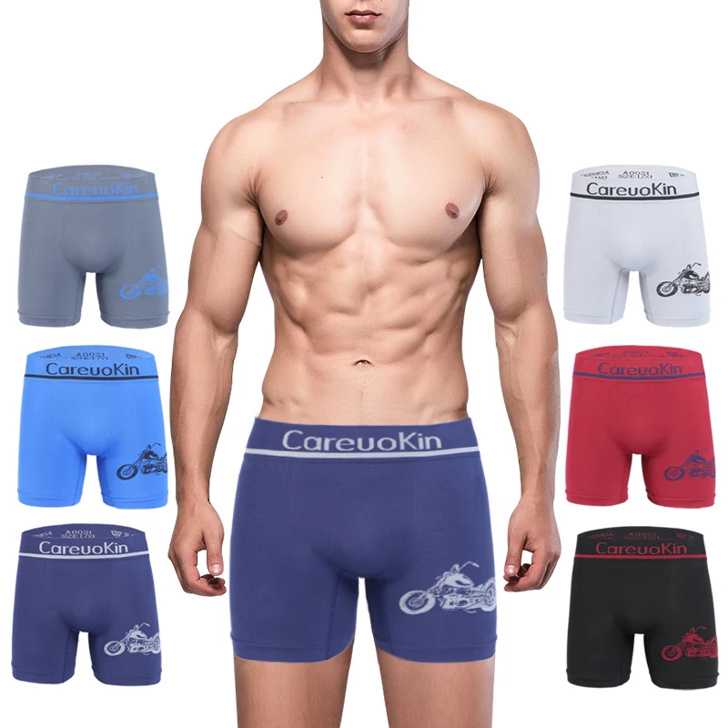 

UOKIN Top Brand High Quality Brief Boxer Shorts Panties man under wear Natural Cotton Comfortable Soft, 6 colors