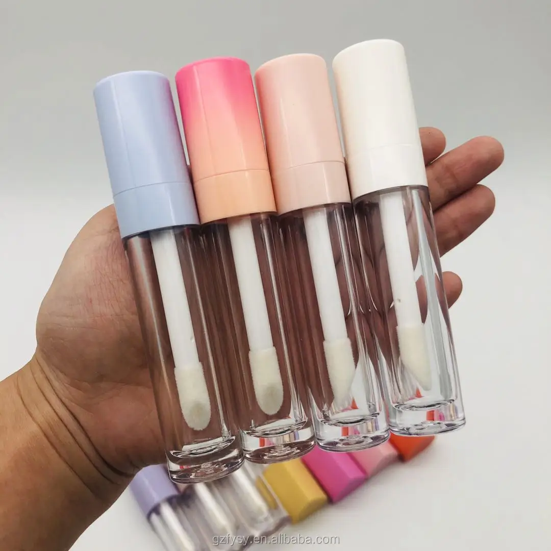 Popular High Volume Lip Gloss Container,Multicolor Large Brush Head