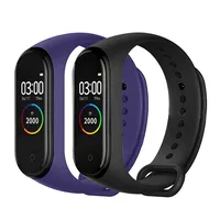 

Free shipping high quality sports fitness Intelligent watch band heart rate monitor calories waterproof M4 smart watch bracelet
