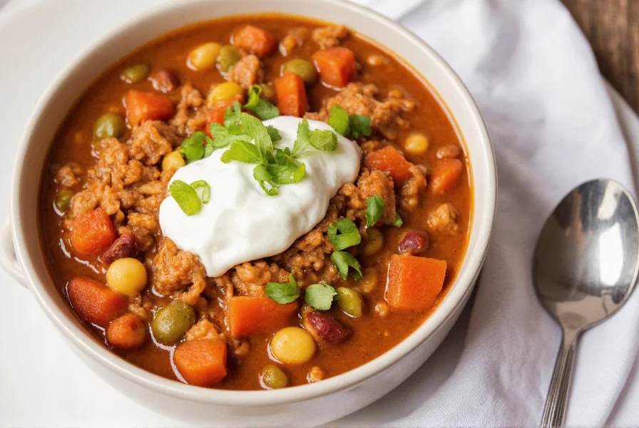 Easy Slow Cooker Turkey Chili Recipe | Healthy & Flavorful