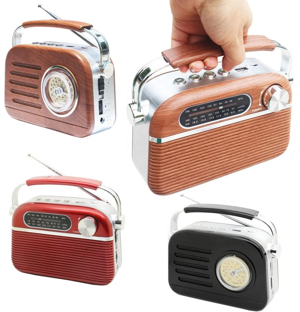

BSCI Manufacture low price portable retro multiband old radio