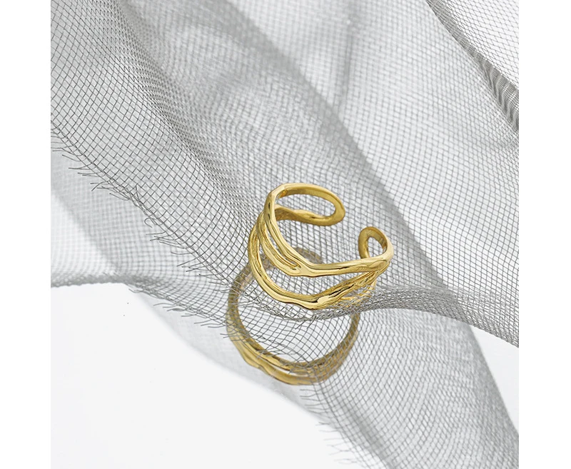 

VIANRLA adjustable ring unisex open ring silver 925 sterling silver open rings