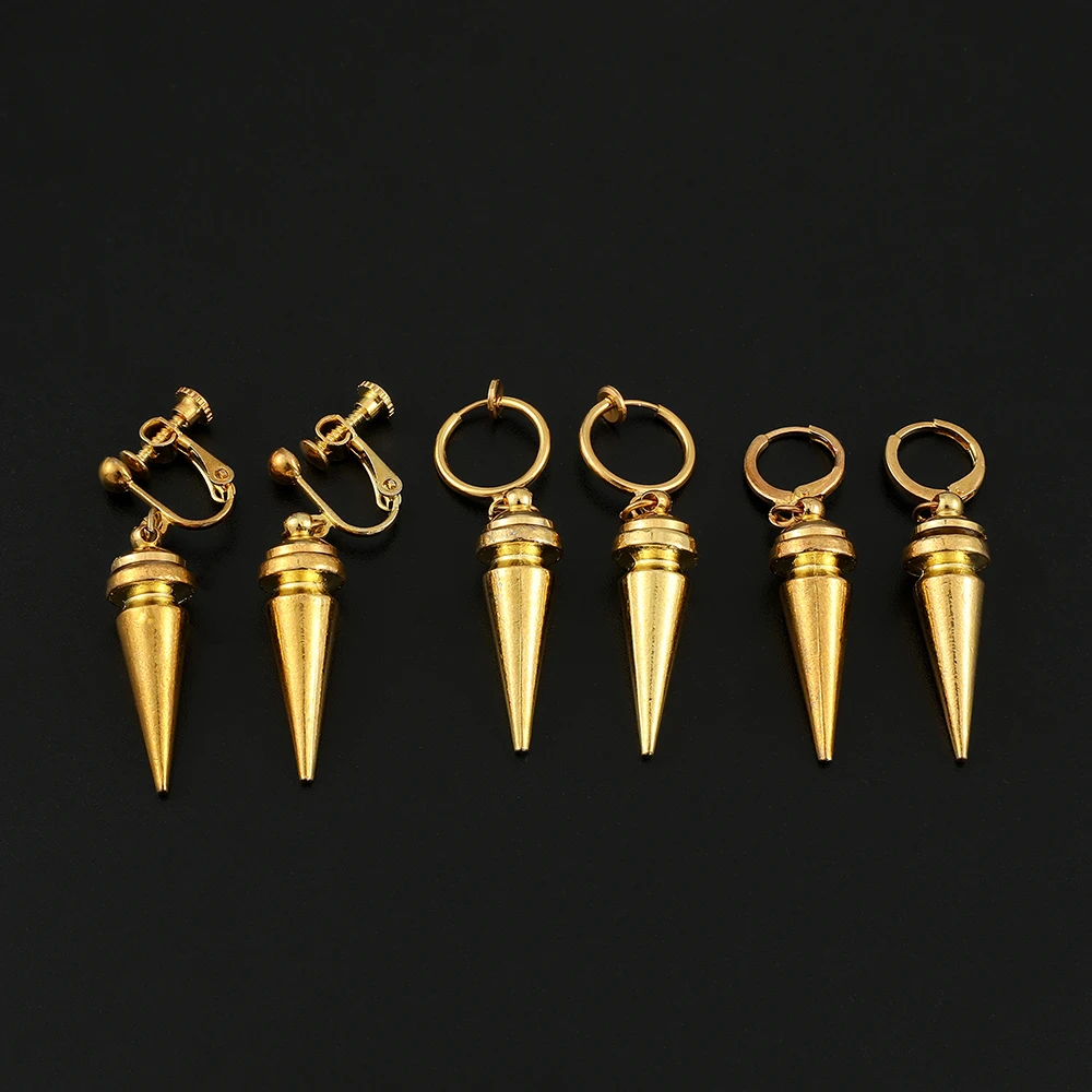 

Anime SPY FAMILY Earrings Yor Forger 18k Gold Plated Earring Ear Clip Fans Cosplay Jewelry Accessories for Girls