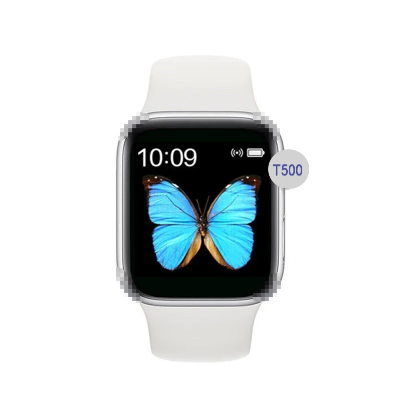 

2021 Factory Wholesale BT call T500 Smart Watch 1.54 inches Touch Full Touch Screen Waterproof Smart Watch T500