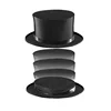 Forum Novelties Magician Collapsible Black Top Hat Costume