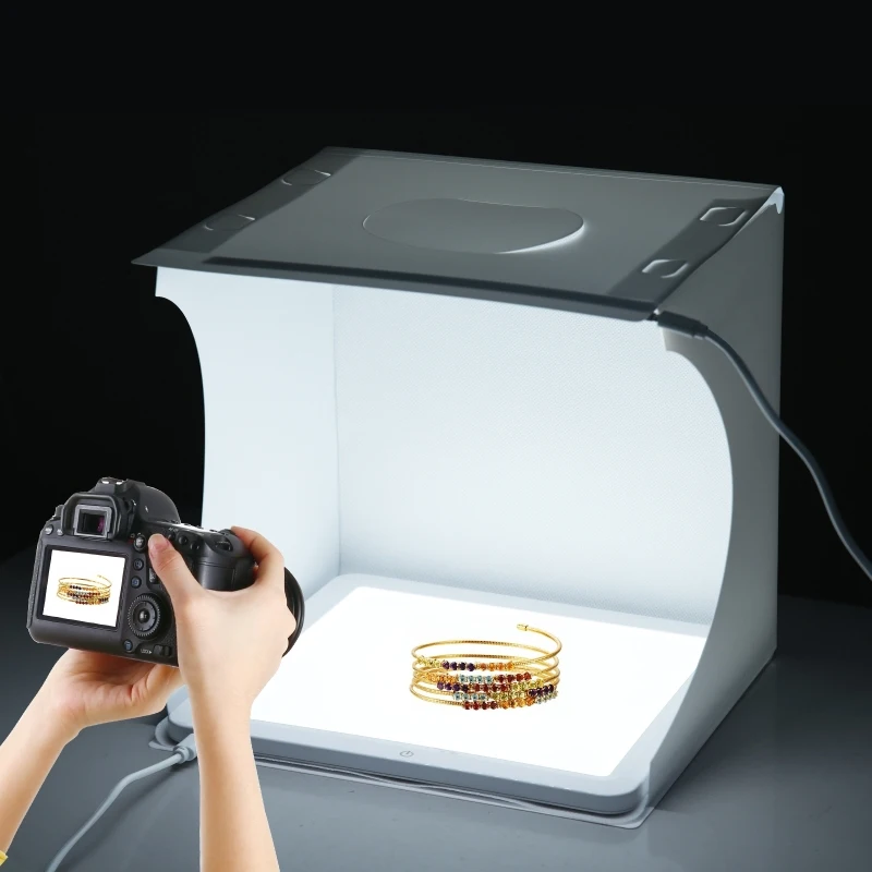 

NEW PULUZ Photo Box With Shadowless Light Panel 30cm Photo Studio Light Box Photography Light Box Photography