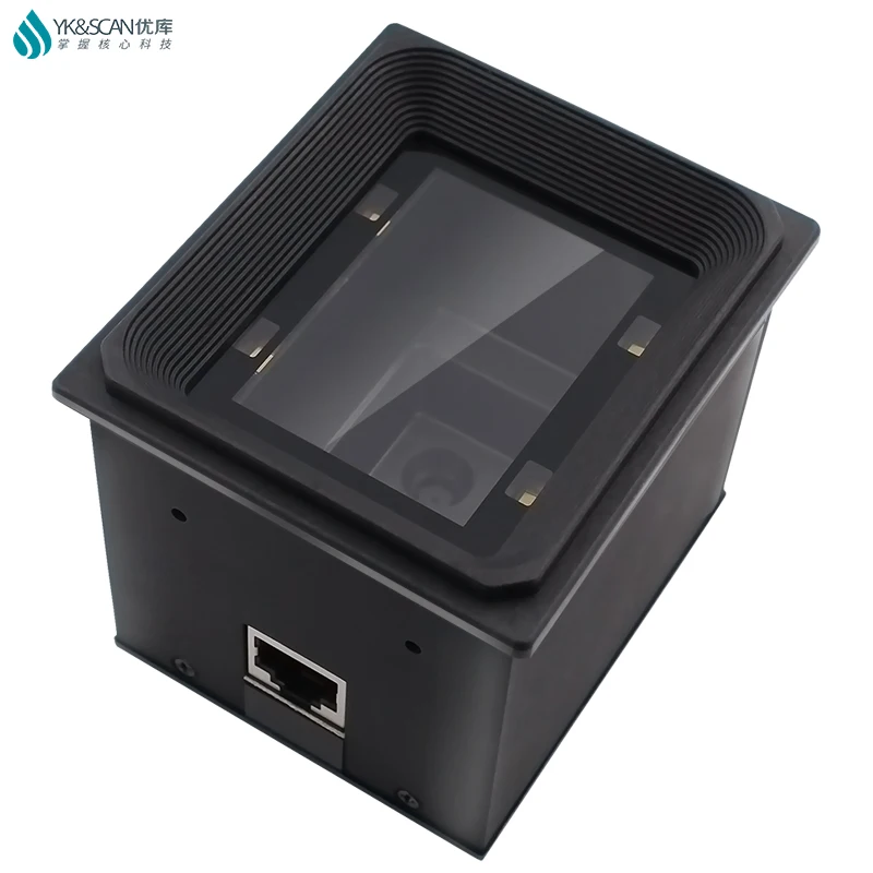 
YK- EP3000 Pro 2D Fixed Mount Barcode Scanners for access control kiosk vending with wiegand RS485 RS232 interface 
