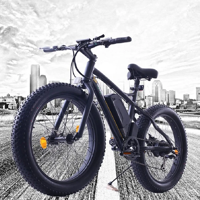 

Factory direct sale eletric/bike mountain bicycle 36v/48v beach cruiser bicycle electric fat bike 750w for men