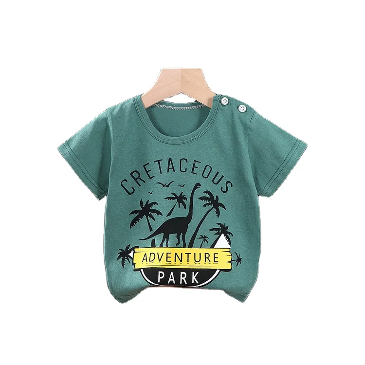

High Quality Baby Printed T-shirts Boy Short Sleeve T-shirt