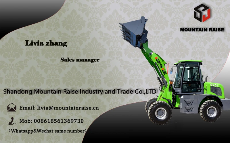  CE certificate 5 ton wheel loader MR650B