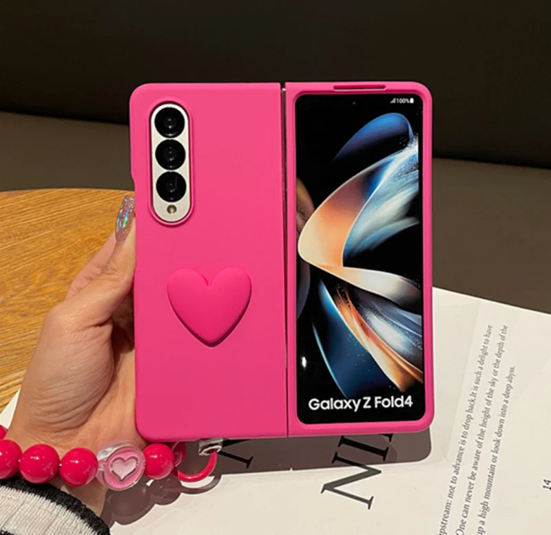 

For Samsung Galaxy Z Fold 5 Case Anti-Drop Mobile Phone Folding Case Hard PC Phone Cover For Z Fold 4 3