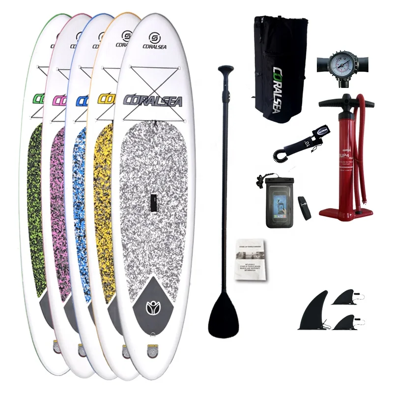 

51Popular design OEM&ODM 10'6''x29.5''x6'' sup boards inflatable paddle board set, Customized color
